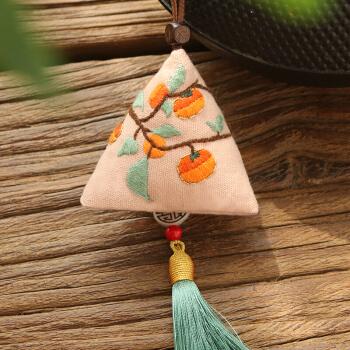 端午节礼品艾草香囊端午节手工制作粽子艾草香包挂饰送男友父亲节爱意