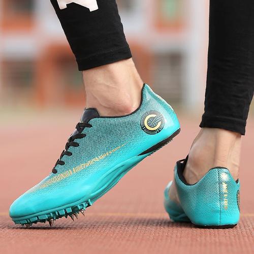 绛天专业田径跑步钉鞋鸳鸯运动短跑鞋钉子鞋男女学生中高考专用长跑鞋