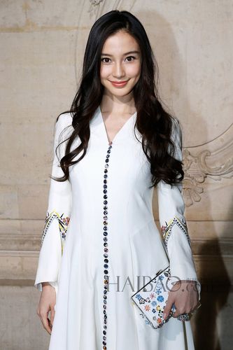 杨颖(angelababy) 2015春夏巴黎高级定制时装周迪奥 (dior) 秀场