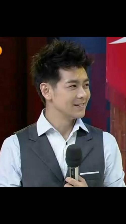 林志颖这个发型要烫吗,头发多长才可以剪