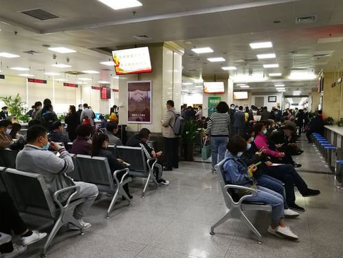 看房产交易大厅早晨的状态!