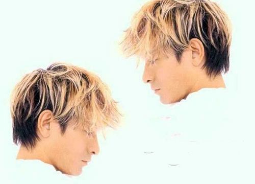 刘德华黄头发侧脸图片大全