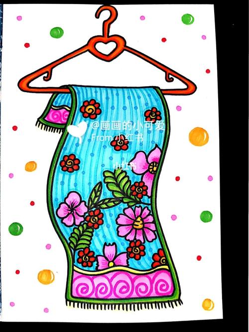 毛巾 创意儿童画 简笔画 线描 装饰画_装饰画_简笔画