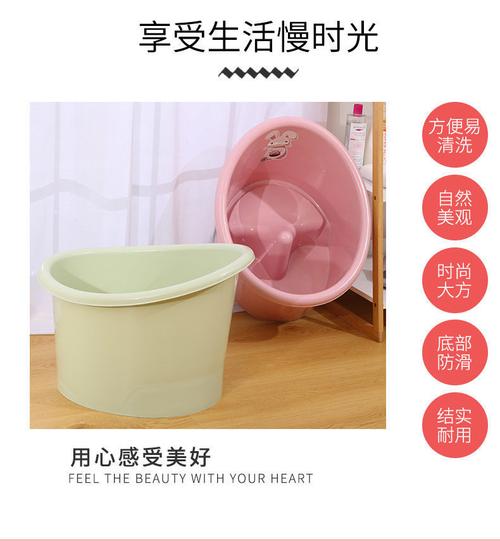 儿童洗澡桶可坐大号宝宝泡澡游泳桶婴儿浴盆浴桶家用浴缸全身澡盆