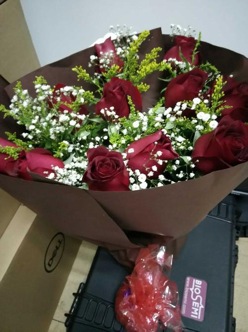 男朋友送的花花