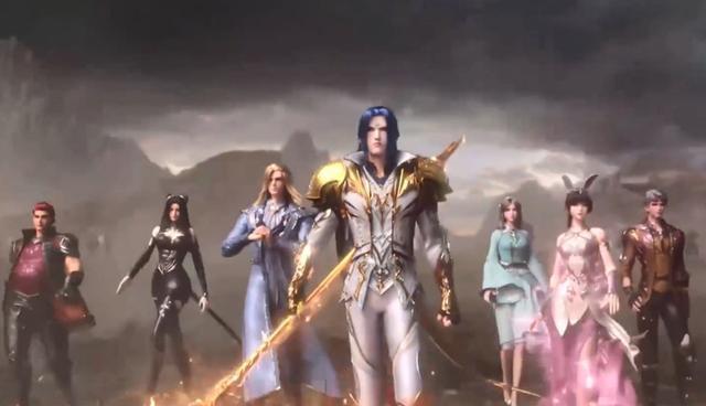 斗罗大陆唐三完成九考魂环修为提升五万年修罗神造型霸气