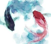 风水画微信头像点击鼠标右键下载