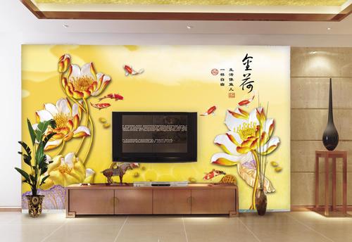 客厅电视背景墙壁纸 3d背景墙无缝大型壁画无纺布墙纸