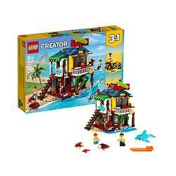 lego乐高creator3合1创意百变系列31118冲浪者沙滩小屋