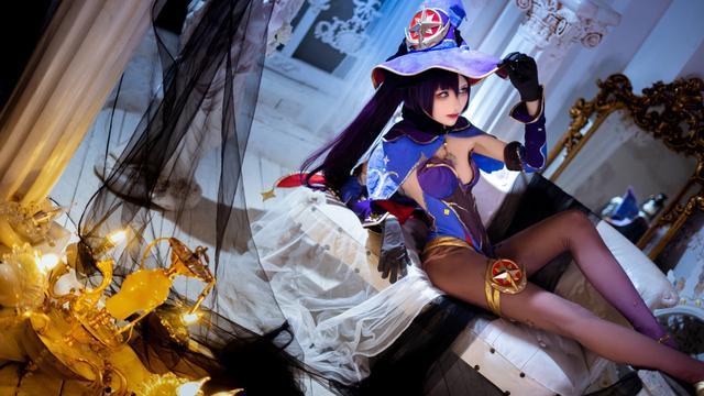 原神莫娜cosplay