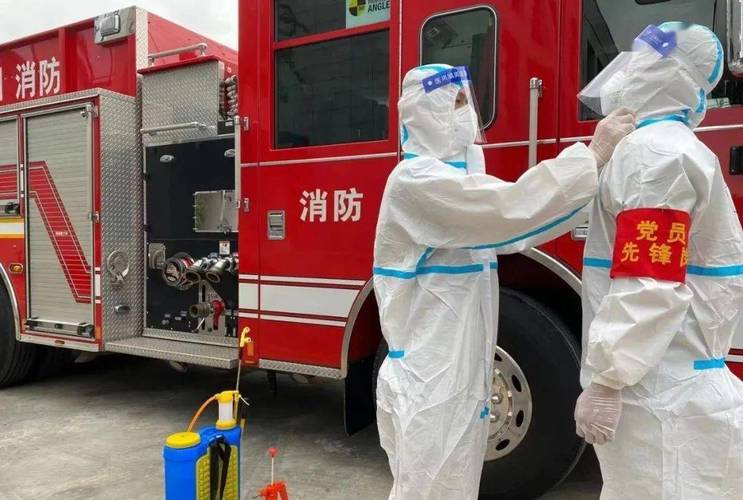 直击江苏消防抗疫丨不同的角色 同样的风采