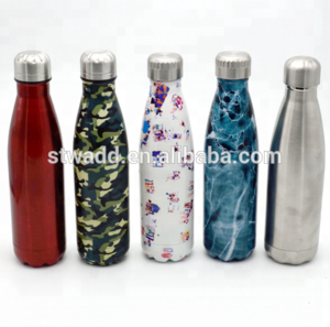 customized stainless steel vacuum insulated hot water bottle stw