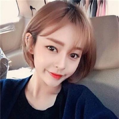 韩国个性帅气短发女生头像2020 好久没有吹微风的晚上