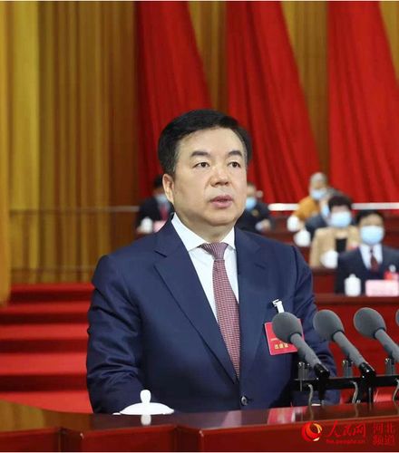 保定市委书记党晓龙在政协保定市第十三届委员会第五次会议开幕会上