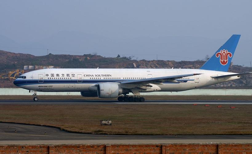 >>[原创]大年初四的晴好天,南航777来了!
