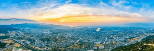 鳌江镇全景.陈培勇 摄