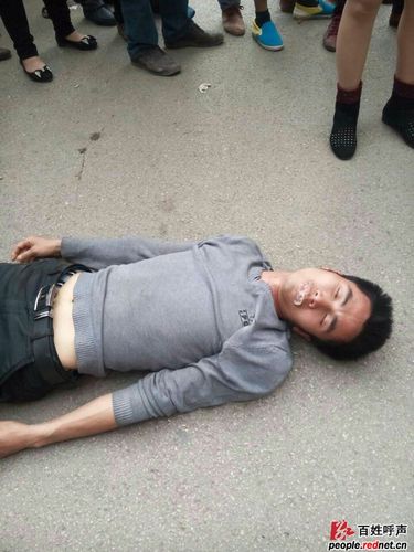 靖州新城一起车祸致人死亡,交警队人称是死者自己跌倒所致