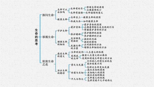 2021届安徽中考道德与法治一轮七上第四单元生命的思考课件共37张ppt