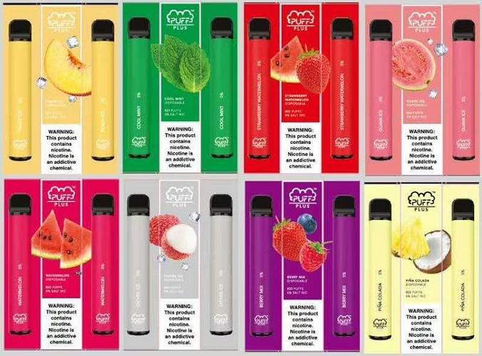puffplus800口水果味一次性电子烟