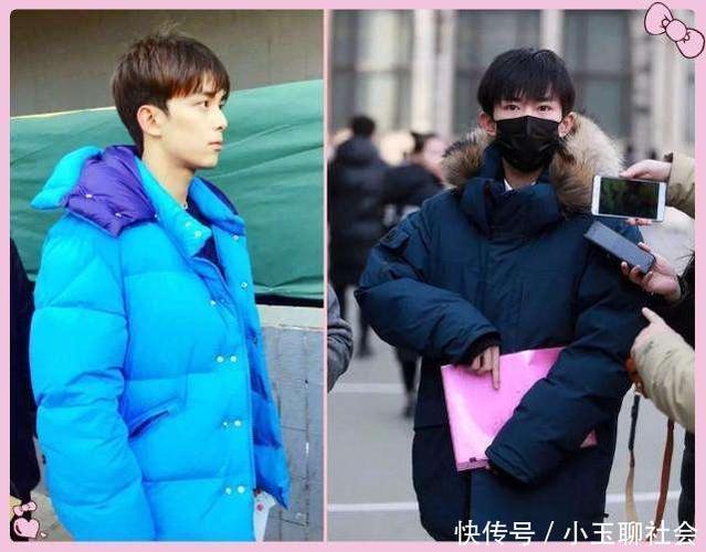 18岁吴磊撞上17岁易烊千玺,网友:帅哥脸和高级脸一目了然!
