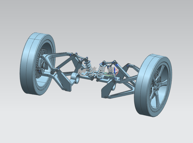 汽车底盘悬挂模型