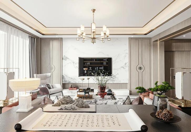 别墅装修新中式风格案例赏析