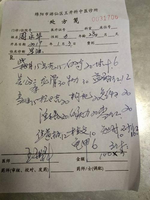 请中医老师帮忙翻译一下这个处方,谢谢