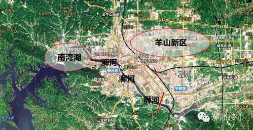2008年,信阳市的所有政府性单位,都已经入驻羊山.