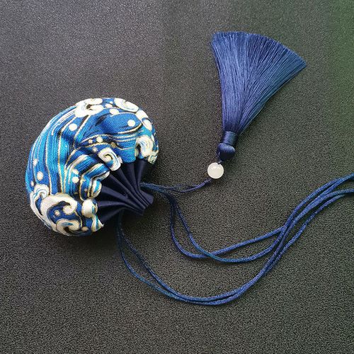 购客古风香囊包空袋挂脖随身宫廷汉服配饰流苏荷包端午节驱蚊艾草香包