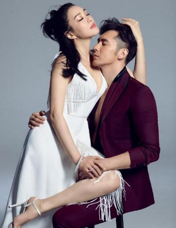 钟丽缇示爱张伦硕 珍惜有你的每一秒