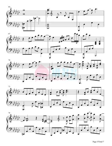 王一博熹微钢琴谱电视剧有翡插曲