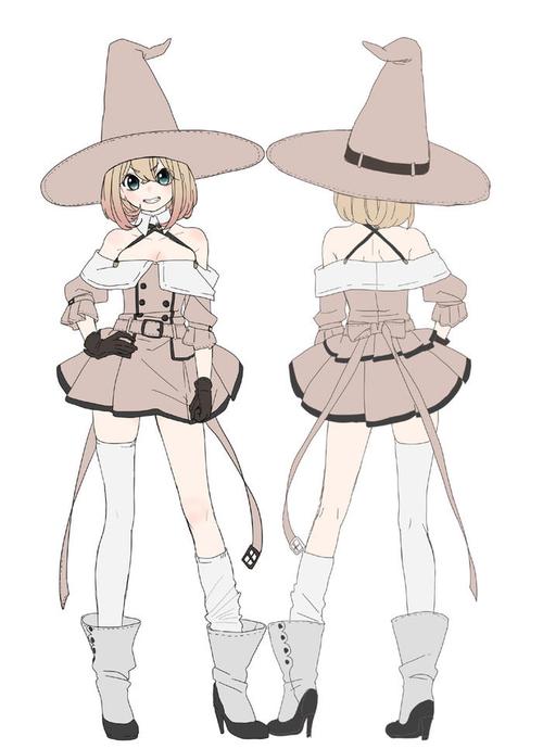 魔女服装原创魔女っ子