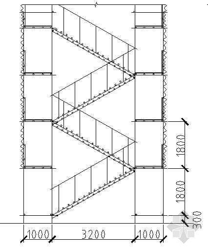 脚手架详图 建筑施工节点详图下载-室内设计