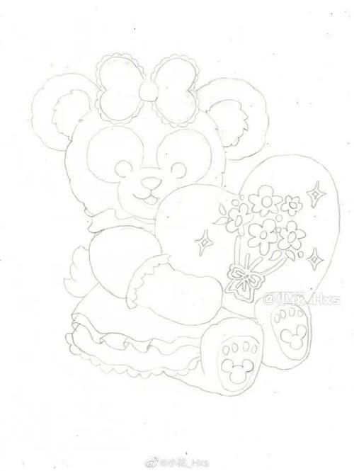 彩铅步骤临摹 | 《雪莉玫》