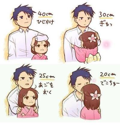 最萌身高差头像动漫图片卡通