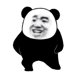 超大熊猫头表情包动图大全-抖音超大熊猫头表情包