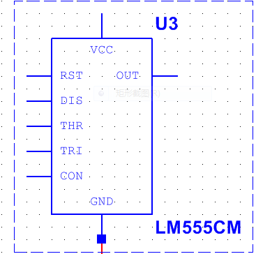 lm555cm中的rst,con以及rst引脚分别是什么