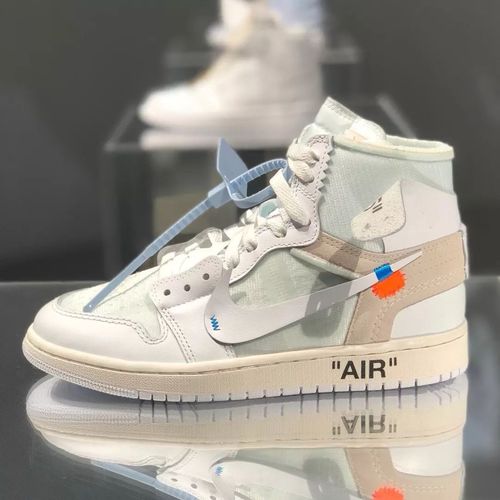 新货鞋报丨白色 ow x aj1 连陪跑的机会都没有?