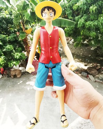 正版盒装 美版 海贼王 obyz 路飞 30cm 可动人偶 手办 公仔"