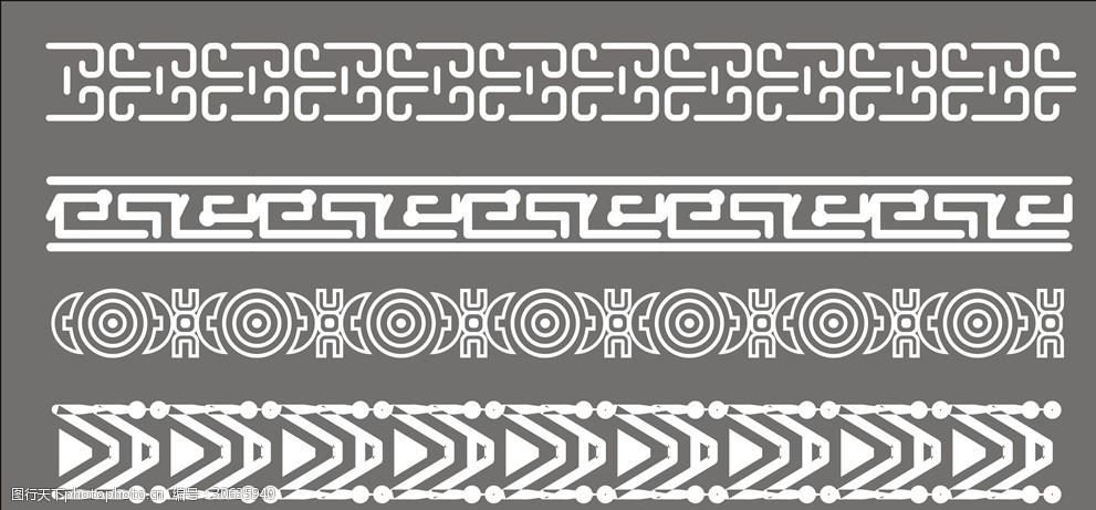 中式装饰矢量花纹