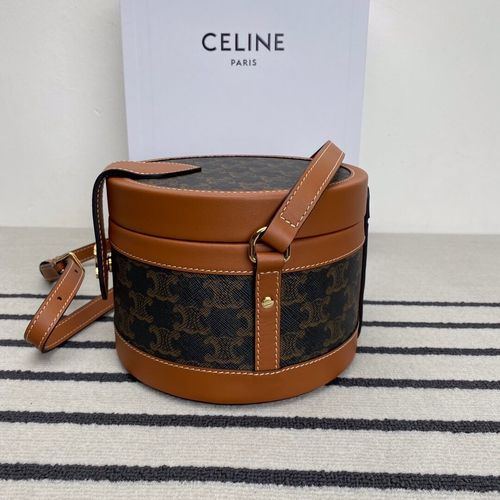 celine tambour triomphe 斜挎盒子包 195192bzj.04lu