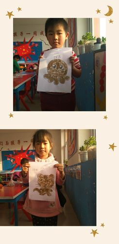 大单镇李池幼儿园文化建设展示183―【沙子画】