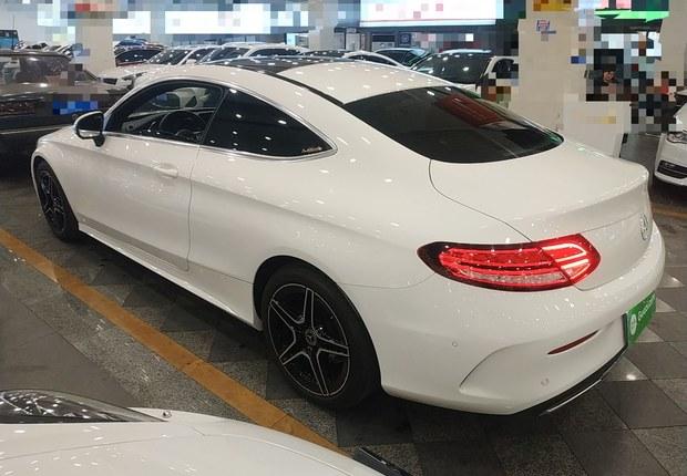 奔驰c级coupec260进口2020款15t自动汽油轿跑版
