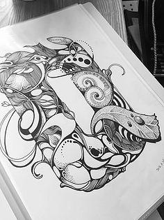 黑白装饰画