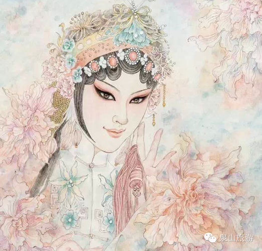 现当代工笔人物画家巡礼下之二十八殷芳