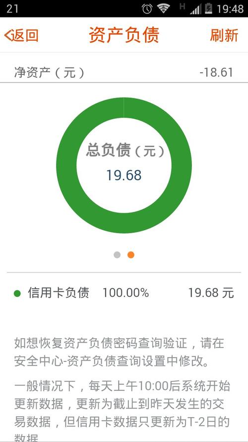 平安银行客户端显示我信用卡负债.这是怎么回事.