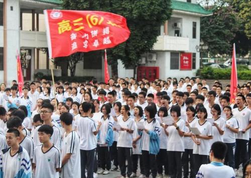 南海区九江中学高三全体师生出动,为了这件事!
