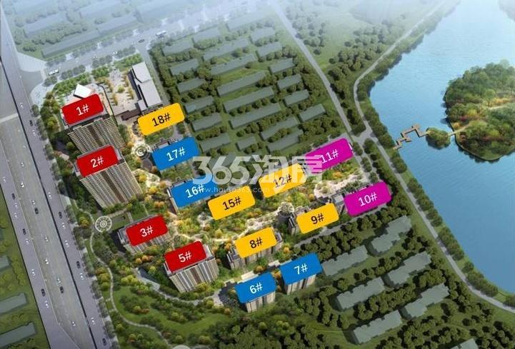 高速中央公园16#,18#预售证图_合肥高速中央公园_合肥