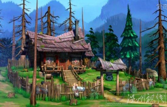 好看的卡通片《熊出没之环球大冒险》45集,光头强的小木屋风景还是