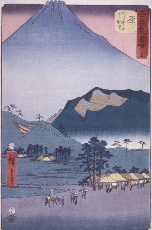 歌川广重 | 止于情色,画出个空寂与乡愁的东瀛!